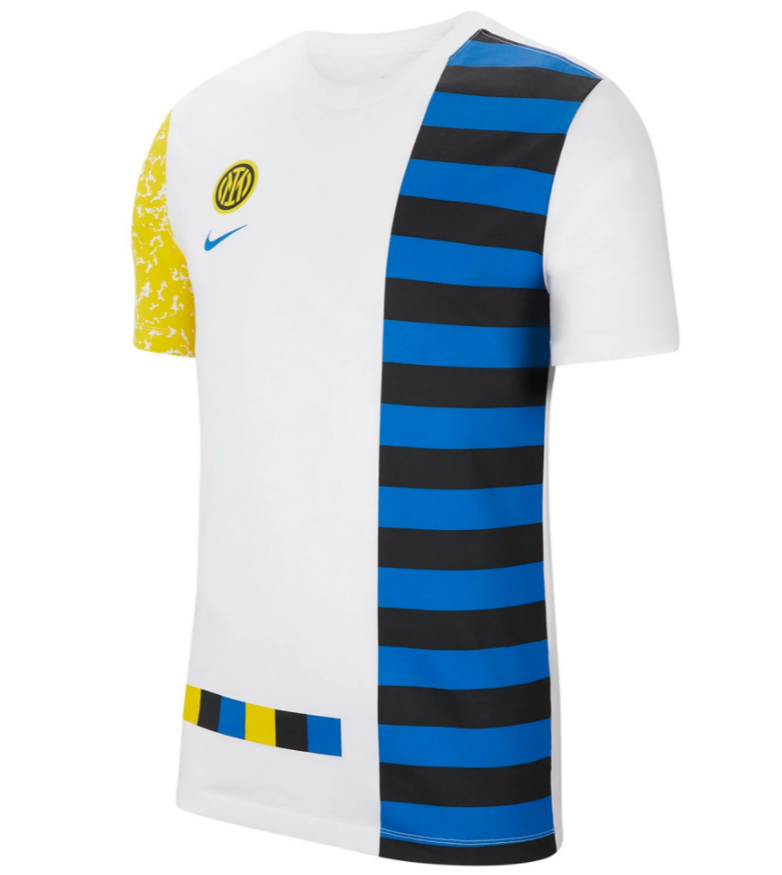 Inter Milan White T-Shirt 2020/21